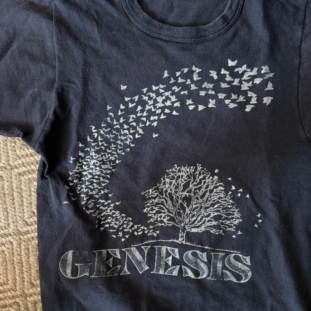 Vintage Genesis AND THEN THERE WERE THREE TOUR shirt 1978 size Medium